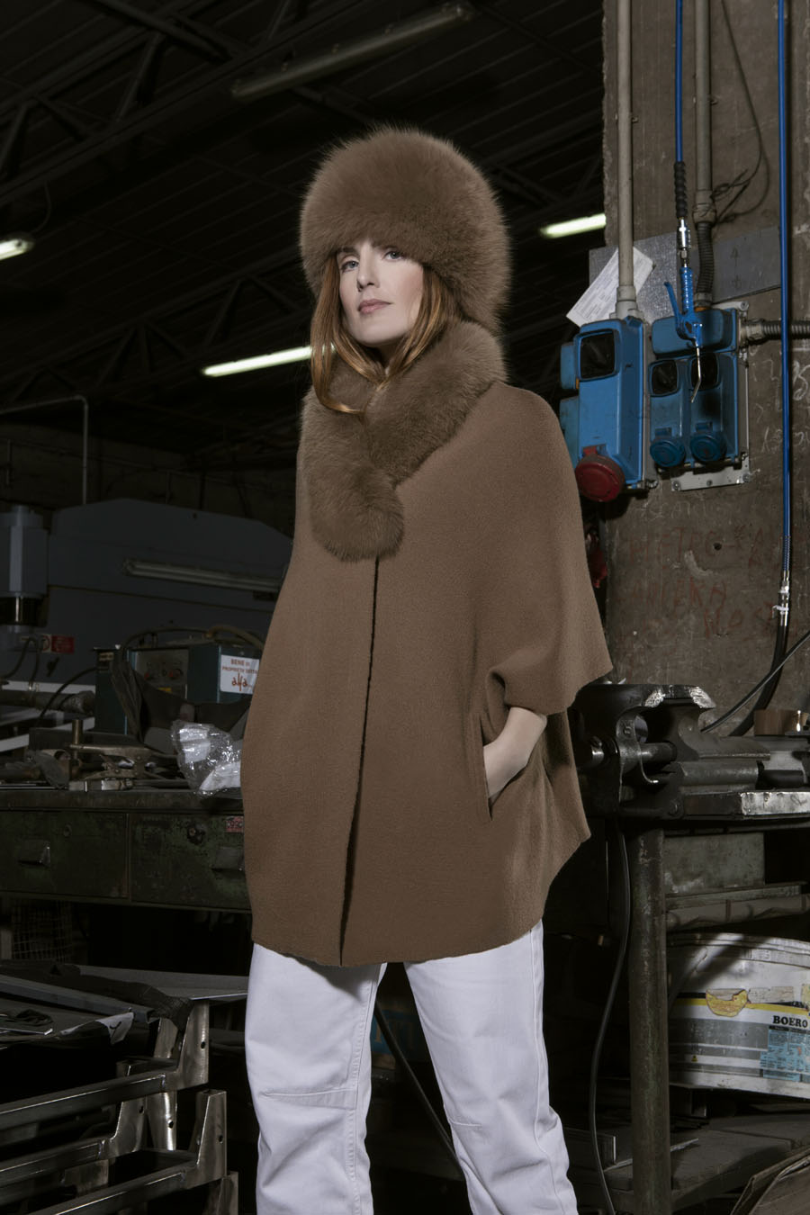 L420_04 giovi accessories fur brown - Fall Winter 2020-21