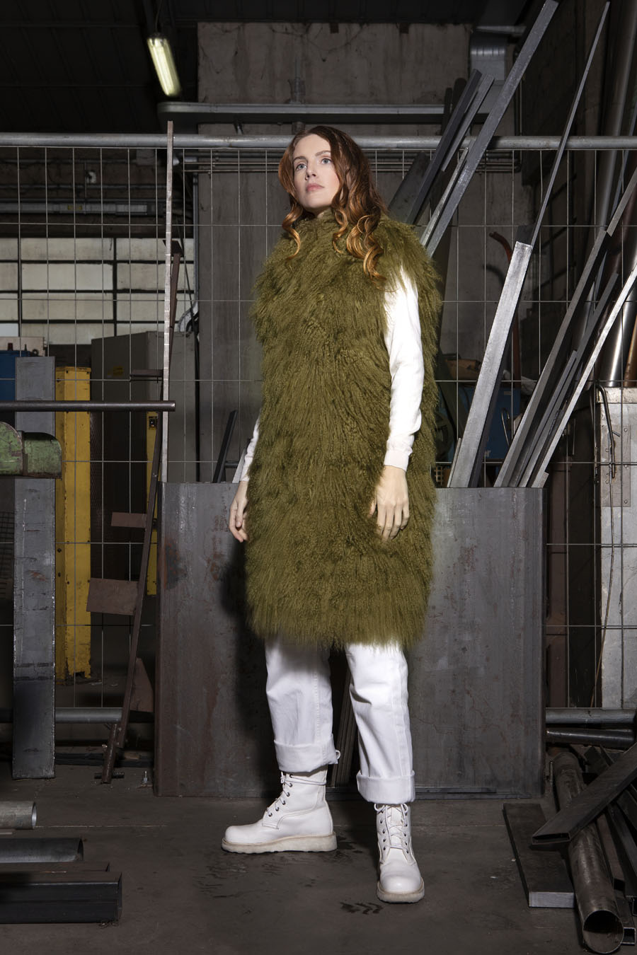 P2009M_13 giovi pelliccia fur green - Fall Winter 2020-21